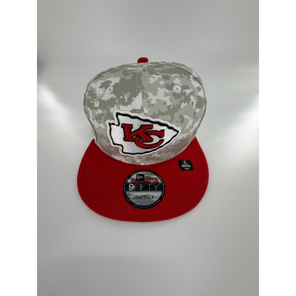 Kansas City Chiefs 2025 NFL Salute to Service New Era 9FIFTY Fitted Hat Cap